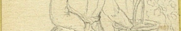 Zeichnung von Annette von Droste-Hülshoff