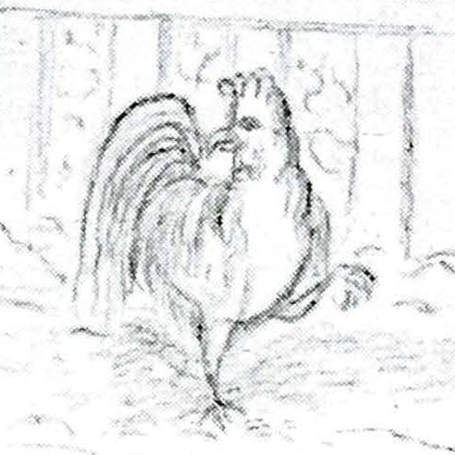 Zeichnung eines Hahns